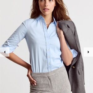 THE 3/4 SLEEVE ICON SHIRT in Blue Dawn